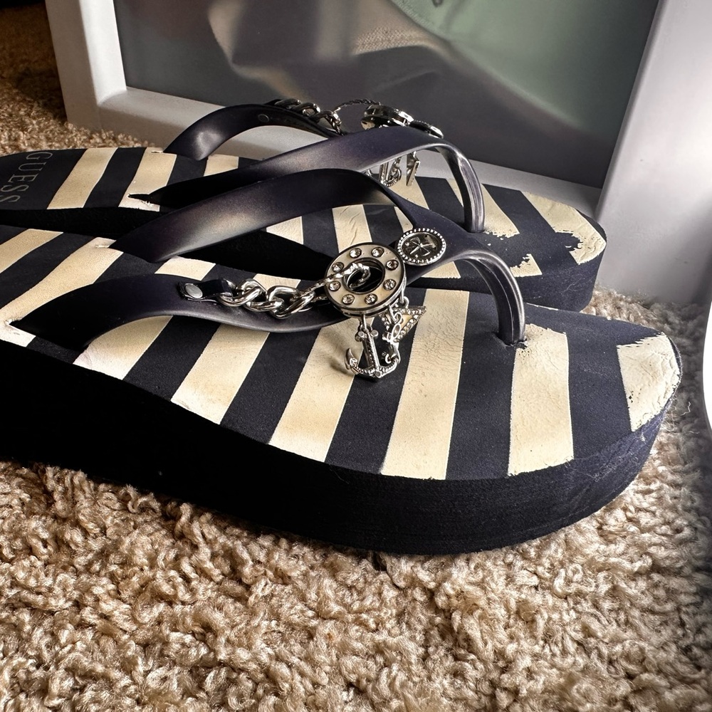 Nautical Guess Platform Flops - Picture 2 of 8